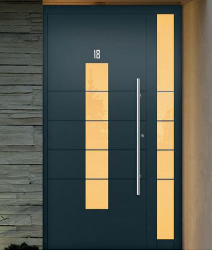 Porte en aluminium