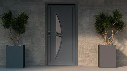 Porte PVC ALU